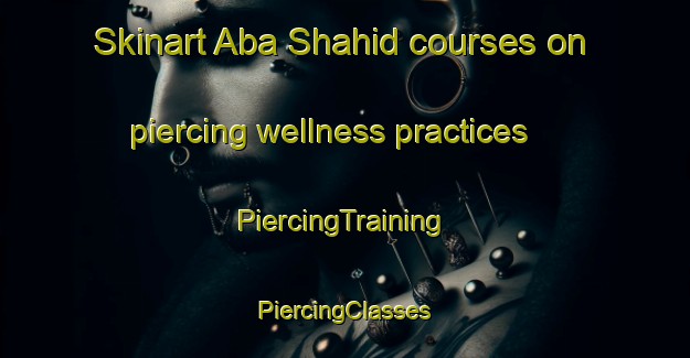 Skinart Aba Shahid courses on piercing wellness practices | #PiercingTraining #PiercingClasses #SkinartTraining-Pakistan