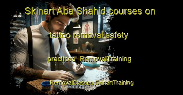 Skinart Aba Shahid courses on tattoo removal safety practices | #RemovalTraining #RemovalClasses #SkinartTraining-Pakistan