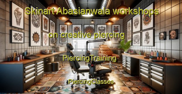 Skinart Abasianwala workshops on creative piercing | #PiercingTraining #PiercingClasses #SkinartTraining-Pakistan