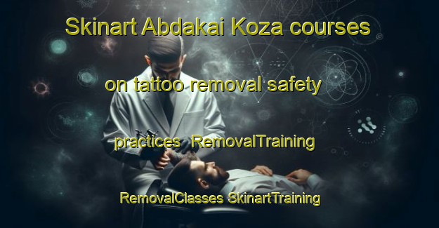 Skinart Abdakai Koza courses on tattoo removal safety practices | #RemovalTraining #RemovalClasses #SkinartTraining-Pakistan