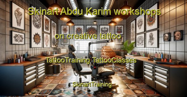 Skinart Abdu Karim workshops on creative tattoo | #TattooTraining #TattooClasses #SkinartTraining-Pakistan