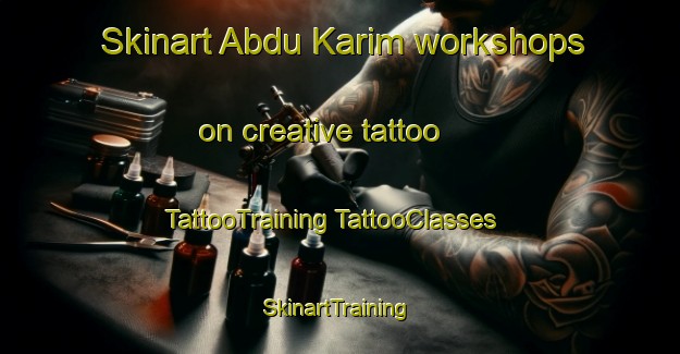 Skinart Abdu Karim workshops on creative tattoo | #TattooTraining #TattooClasses #SkinartTraining-Pakistan