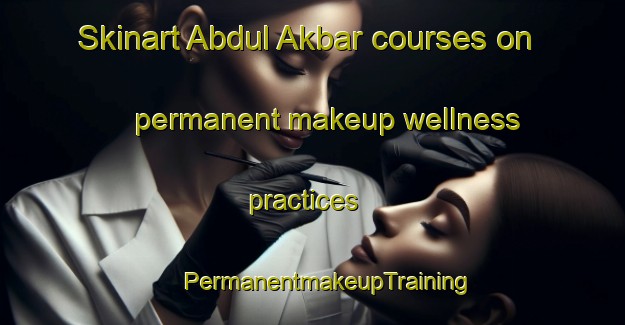 Skinart Abdul Akbar courses on permanent makeup wellness practices | #PermanentmakeupTraining #PermanentmakeupClasses #SkinartTraining-Pakistan