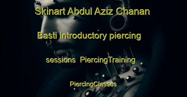 Skinart Abdul Aziz Chanan Basti introductory piercing sessions | #PiercingTraining #PiercingClasses #SkinartTraining-Pakistan