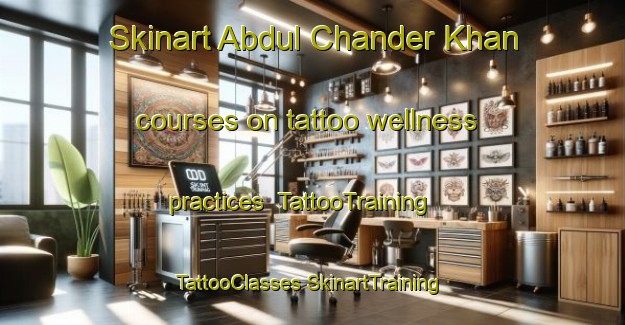 Skinart Abdul Chander Khan courses on tattoo wellness practices | #TattooTraining #TattooClasses #SkinartTraining-Pakistan