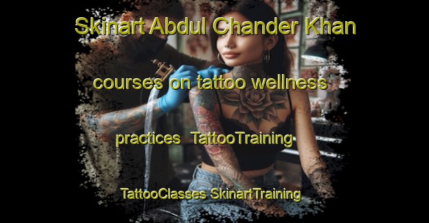 Skinart Abdul Chander Khan courses on tattoo wellness practices | #TattooTraining #TattooClasses #SkinartTraining-Pakistan