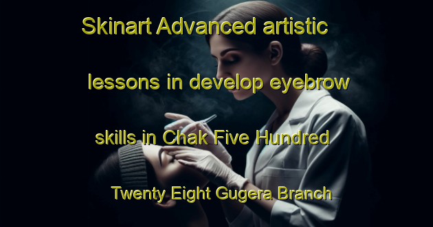 Skinart Advanced artistic lessons in develop eyebrow skills in Chak Five Hundred Twenty Eight Gugera Branch area | EyebrowTraining | EyebrowClasses | SkinartTraining-Pakistan