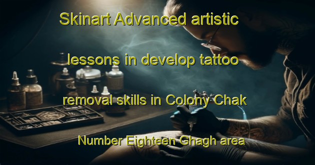 Skinart Advanced artistic lessons in develop tattoo removal skills in Colony Chak Number Eighteen Ghagh area | RemovalTraining | RemovalClasses | SkinartTraining-Pakistan