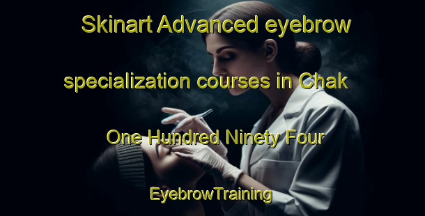 Skinart Advanced eyebrow specialization courses in Chak One Hundred Ninety Four | EyebrowTraining | EyebrowClasses | SkinartTraining-Pakistan