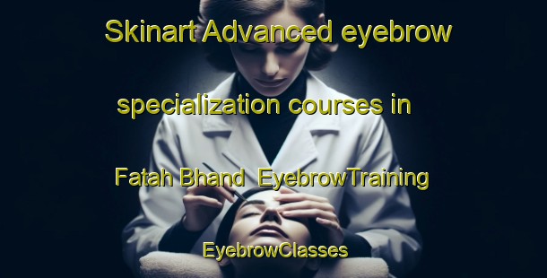 Skinart Advanced eyebrow specialization courses in Fatah Bhand | EyebrowTraining | EyebrowClasses | SkinartTraining-Pakistan