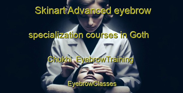 Skinart Advanced eyebrow specialization courses in Goth Chukhi | EyebrowTraining | EyebrowClasses | SkinartTraining-Pakistan