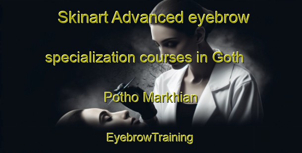 Skinart Advanced eyebrow specialization courses in Goth Potho Markhian | EyebrowTraining | EyebrowClasses | SkinartTraining-Pakistan