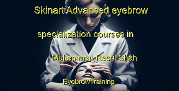 Skinart Advanced eyebrow specialization courses in Muhammad Rasul Shah | EyebrowTraining | EyebrowClasses | SkinartTraining-Pakistan