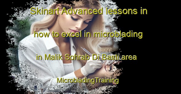 Skinart Advanced lessons in how to excel in microblading in Malik Sohrab Di Basti area | MicrobladingTraining | MicrobladingClasses | SkinartTraining-Pakistan