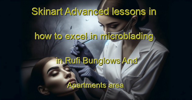 Skinart Advanced lessons in how to excel in microblading in Rufi Bunglows And Apartments area | MicrobladingTraining | MicrobladingClasses | SkinartTraining-Pakistan