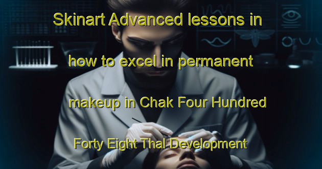 Skinart Advanced lessons in how to excel in permanent makeup in Chak Four Hundred Forty Eight Thal Development Authority area | PermanentmakeupTraining | PermanentmakeupClasses | SkinartTraining-Pakistan