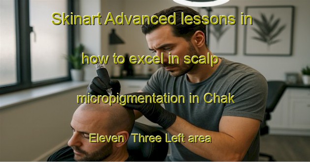 Skinart Advanced lessons in how to excel in scalp micropigmentation in Chak Eleven  Three Left area | SmpTraining | SmpClasses | SkinartTraining-Pakistan