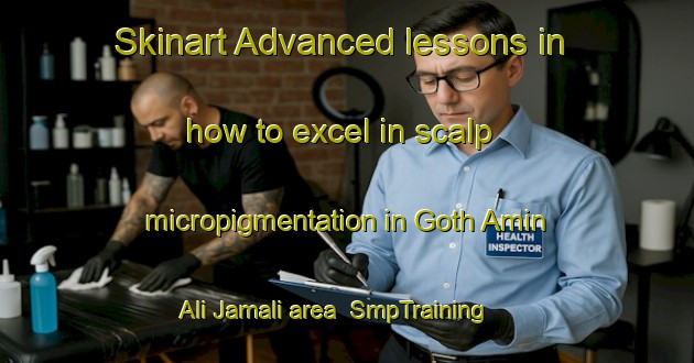 Skinart Advanced lessons in how to excel in scalp micropigmentation in Goth Amin Ali Jamali area | SmpTraining | SmpClasses | SkinartTraining-Pakistan