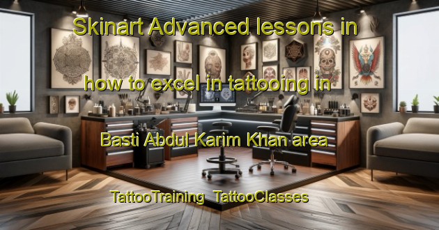 Skinart Advanced lessons in how to excel in tattooing in Basti Abdul Karim Khan area | TattooTraining | TattooClasses | SkinartTraining-Pakistan