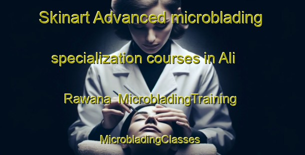 Skinart Advanced microblading specialization courses in Ali Rawana | MicrobladingTraining | MicrobladingClasses | SkinartTraining-Pakistan