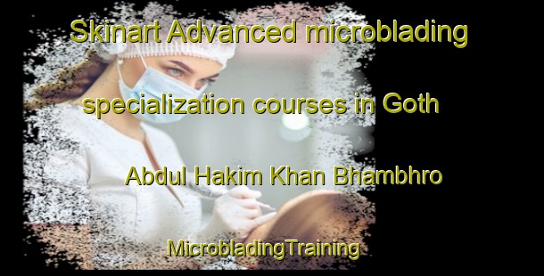 Skinart Advanced microblading specialization courses in Goth Abdul Hakim Khan Bhambhro | MicrobladingTraining | MicrobladingClasses | SkinartTraining-Pakistan
