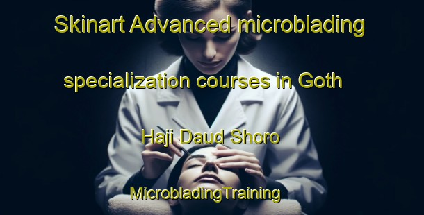 Skinart Advanced microblading specialization courses in Goth Haji Daud Shoro | MicrobladingTraining | MicrobladingClasses | SkinartTraining-Pakistan