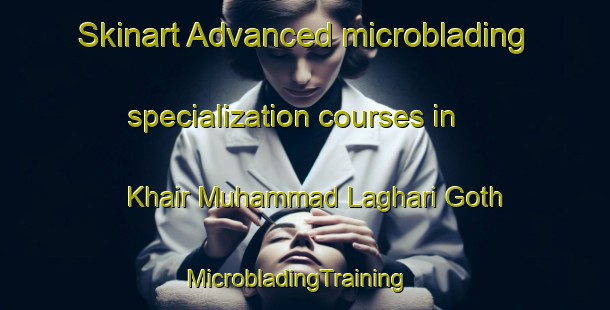 Skinart Advanced microblading specialization courses in Khair Muhammad Laghari Goth | MicrobladingTraining | MicrobladingClasses | SkinartTraining-Pakistan