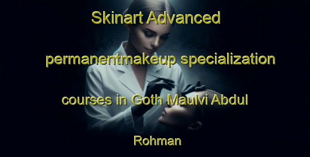 Skinart Advanced permanentmakeup specialization courses in Goth Maulvi Abdul Rohman | PermanentmakeupTraining | PermanentmakeupClasses | SkinartTraining-Pakistan