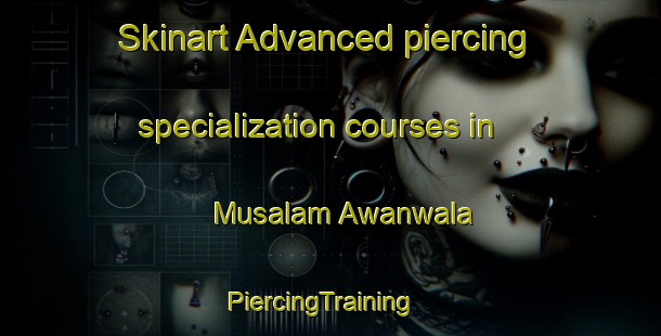 Skinart Advanced piercing specialization courses in Musalam Awanwala | PiercingTraining | PiercingClasses | SkinartTraining-Pakistan