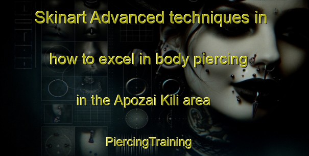 Skinart Advanced techniques in how to excel in body piercing in the Apozai Kili area | PiercingTraining | PiercingClasses | SkinartTraining-Pakistan