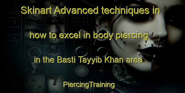 Skinart Advanced techniques in how to excel in body piercing in the Basti Tayyib Khan area | PiercingTraining | PiercingClasses | SkinartTraining-Pakistan
