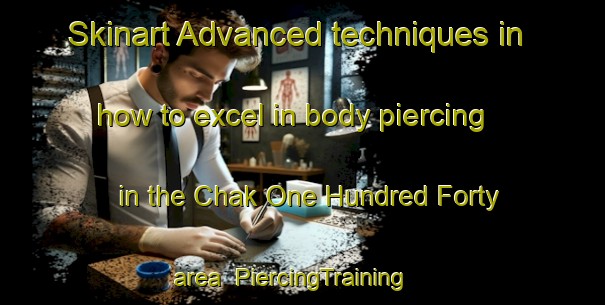 Skinart Advanced techniques in how to excel in body piercing in the Chak One Hundred Forty area | PiercingTraining | PiercingClasses | SkinartTraining-Pakistan