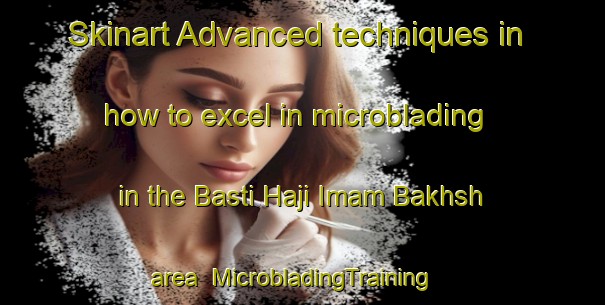 Skinart Advanced techniques in how to excel in microblading in the Basti Haji Imam Bakhsh area | MicrobladingTraining | MicrobladingClasses | SkinartTraining-Pakistan