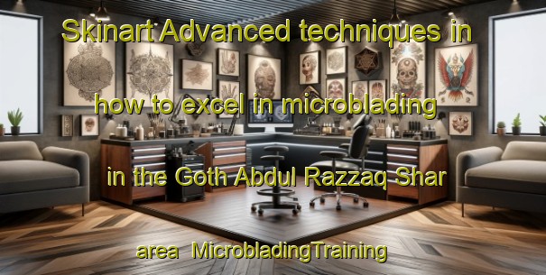 Skinart Advanced techniques in how to excel in microblading in the Goth Abdul Razzaq Shar area | MicrobladingTraining | MicrobladingClasses | SkinartTraining-Pakistan