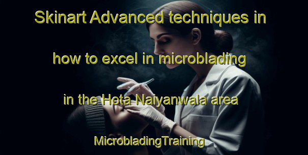 Skinart Advanced techniques in how to excel in microblading in the Hota Naiyanwala area | MicrobladingTraining | MicrobladingClasses | SkinartTraining-Pakistan