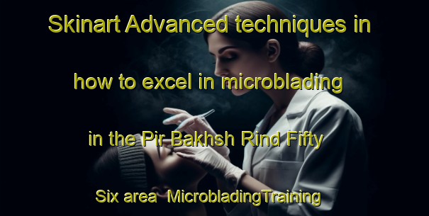 Skinart Advanced techniques in how to excel in microblading in the Pir Bakhsh Rind Fifty Six area | MicrobladingTraining | MicrobladingClasses | SkinartTraining-Pakistan