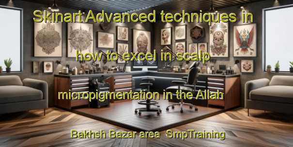 Skinart Advanced techniques in how to excel in scalp micropigmentation in the Allah Bakhsh Bazar area | SmpTraining | SmpClasses | SkinartTraining-Pakistan
