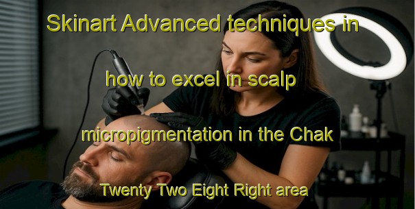 Skinart Advanced techniques in how to excel in scalp micropigmentation in the Chak Twenty Two Eight Right area | SmpTraining | SmpClasses | SkinartTraining-Pakistan