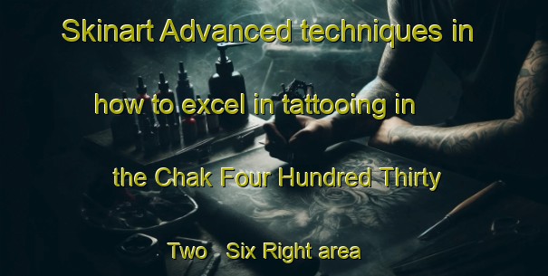Skinart Advanced techniques in how to excel in tattooing in the Chak Four Hundred Thirty Two   Six Right area | TattooTraining | TattooClasses | SkinartTraining-Pakistan