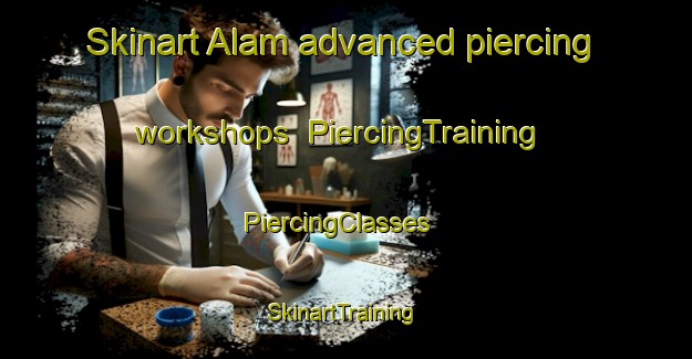 Skinart Alam advanced piercing workshops | PiercingTraining | PiercingClasses | SkinartTraining-Pakistan