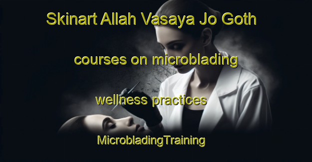 Skinart Allah Vasaya Jo Goth courses on microblading wellness practices | MicrobladingTraining | MicrobladingClasses | SkinartTraining-Pakistan