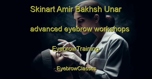 Skinart Amir Bakhsh Unar advanced eyebrow workshops | EyebrowTraining | EyebrowClasses | SkinartTraining-Pakistan