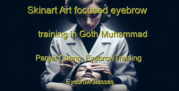 Skinart Art-focused eyebrow training in Goth Muhammad Paryal Chang | EyebrowTraining | EyebrowClasses | SkinartTraining-Pakistan