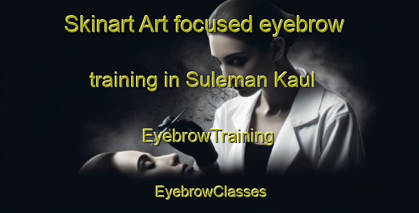 Skinart Art-focused eyebrow training in Suleman Kaul | EyebrowTraining | EyebrowClasses | SkinartTraining-Pakistan