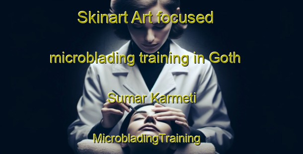 Skinart Art-focused microblading training in Goth Sumar Karmeti | MicrobladingTraining | MicrobladingClasses | SkinartTraining-Pakistan
