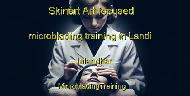 Skinart Art-focused microblading training in Landi Jalandhar | MicrobladingTraining | MicrobladingClasses | SkinartTraining-Pakistan