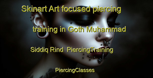 Skinart Art-focused piercing training in Goth Muhammad Siddiq Rind | PiercingTraining | PiercingClasses | SkinartTraining-Pakistan