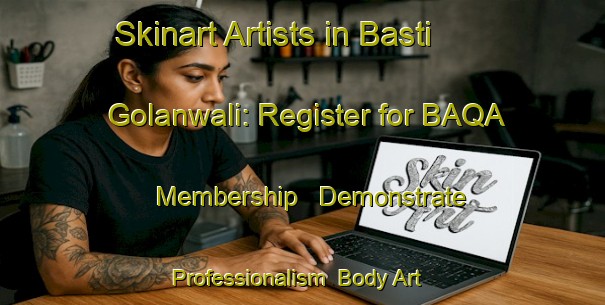 Skinart Artists in Basti Golanwali: Register for BAQA Membership - Demonstrate Professionalism | Body Art Qualification Authority | BAQA-Pakistan