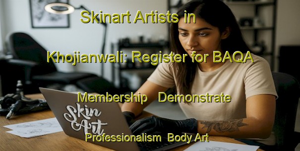 Skinart Artists in Khojianwali: Register for BAQA Membership - Demonstrate Professionalism | Body Art Qualification Authority | BAQA-Pakistan
