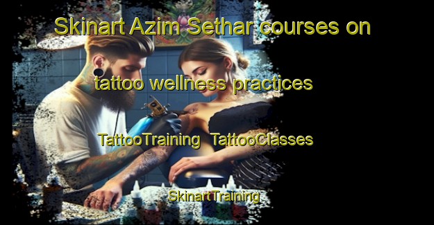 Skinart Azim Sethar courses on tattoo wellness practices | TattooTraining | TattooClasses | SkinartTraining-Pakistan